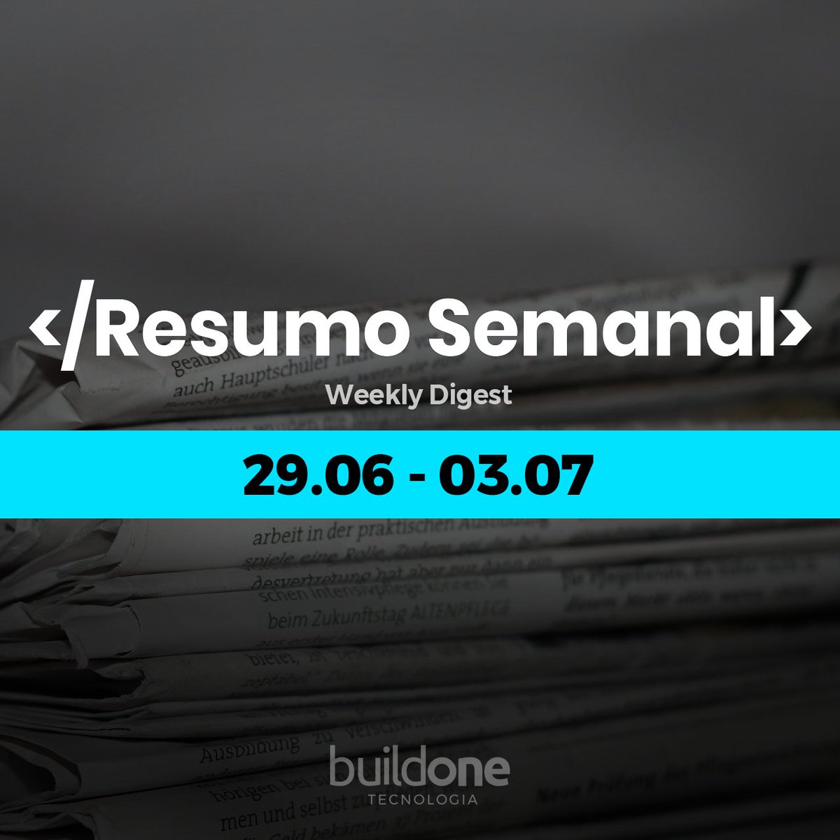 buildoneapp's tweet photo. Ótima Sexta-feira! Aqui está o seu #BuildDigest semanal! Reunimos as notícias mais interessantes sobre o que está acontecendo no mundo da tecnologia e negócios. Seja informado e fique atento! 😎
Pegue uma xícara de café saboroso nessa sexta-feira gelada e aproveite a leitura! ☕️ https://t.co/A85OnMVDqj