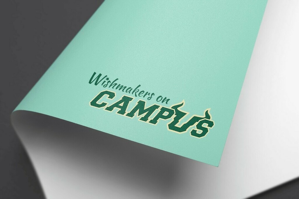 MorandomDesign's tweet image. Wishmakers on Campus logo design, 2015. instagr.am/p/CCLm-LblcaD/