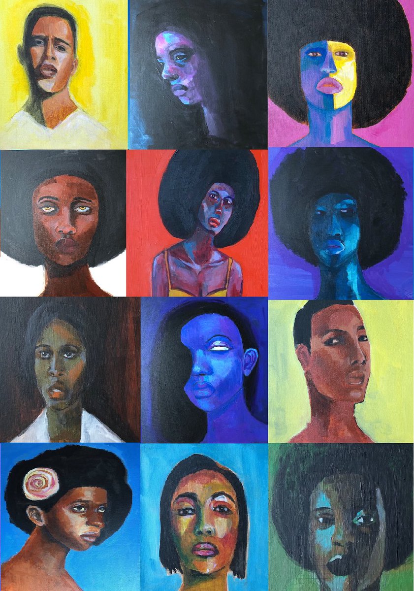 RavenLeilani's tweet photo. Paintings (January - June) https://t.co/A1sW3iF7fT