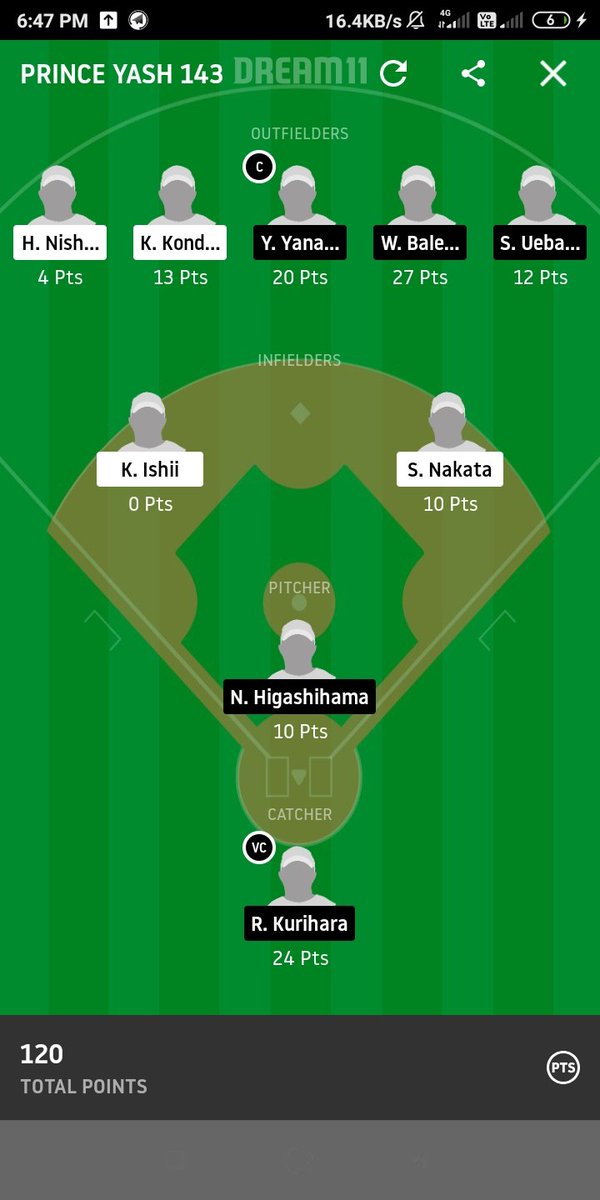 PrinceyashV2's tweet photo. Japanese baseball 😍🥰🥰 
https://t.co/YKN1eZFYEl

Join our telegram channel upcoming team 

#dream11 @dream11 https://t.co/aeHIFxS8BW