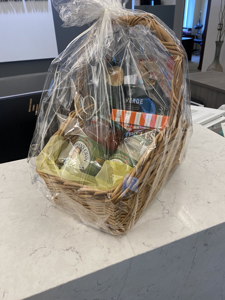 DeltaWarePEI's tweet photo. Happy Friday! We were the lucky third place winner of the Diner &amp; Show Prize Package including this Pasta Lover Basket and 2 tickets to the Watermark Theatre for our fundraising efforts in support of Bowl for Kids Sake 2020. @BBBSPEI #fundraisinginititave https://t.co/OarUdchXMn