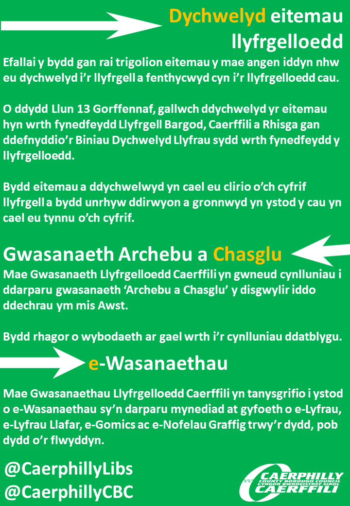 CaerphillyLibs tweet picture