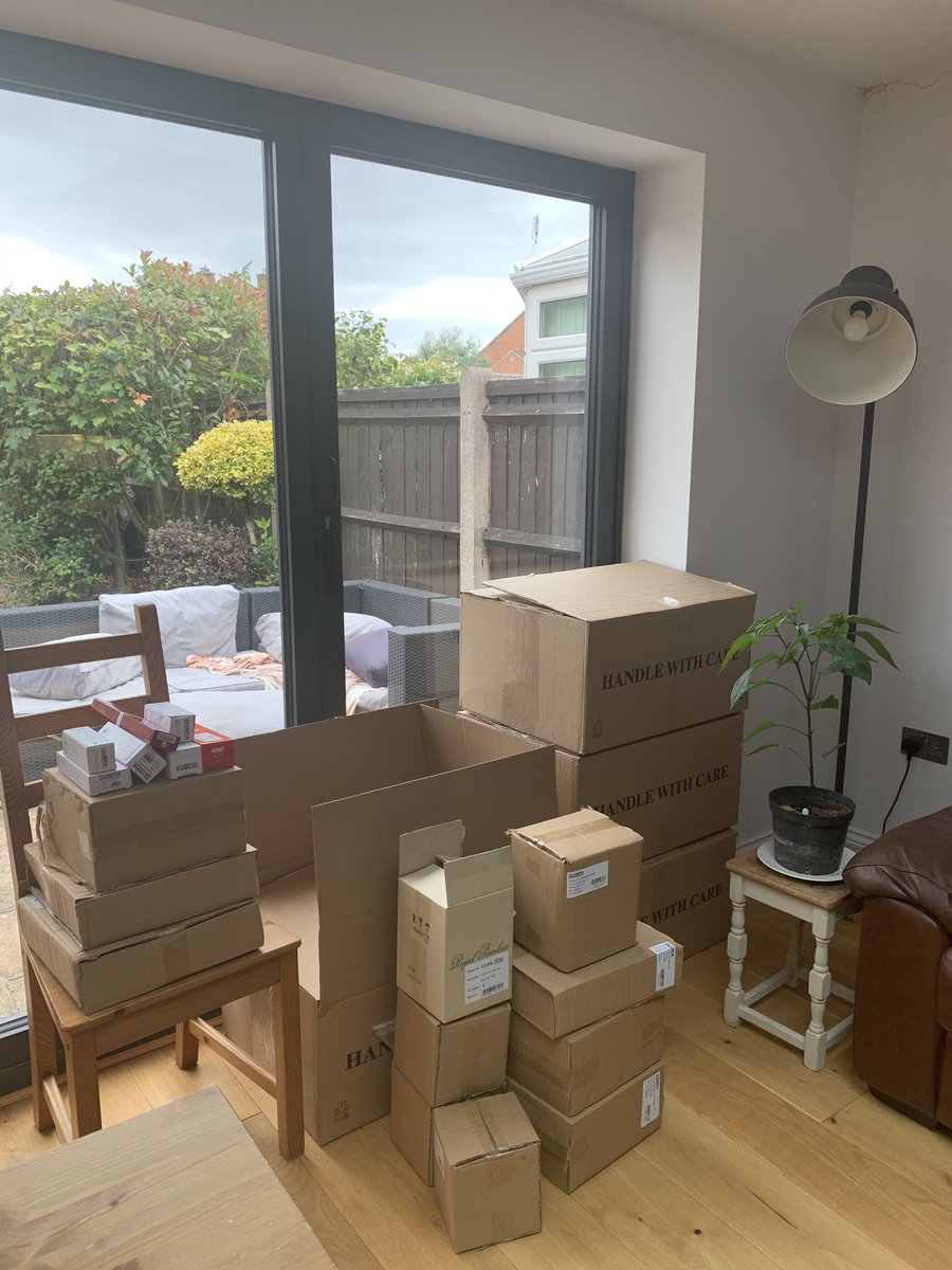 Thanks for the delivery <a href="/Nisbets/">Nisbets</a> ... now let’s get sorting!!