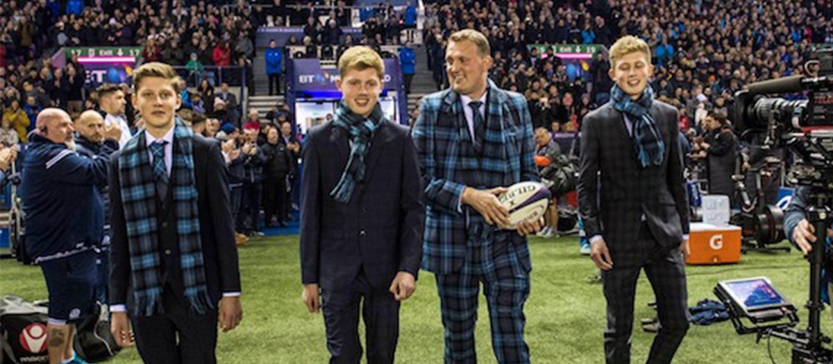 Scotlandteam's tweet photo. “I am truly honoured to be inducted into Scottish Rugby’s Hall of Fame. I owe so much to the game of rugby, and to our great rugby family in particular."

Doddie Weir has been inducted into Scottish Rugby Hall of Fame. Read the full story: https://t.co/kPuvUVoH9e https://t.co/S8ubpwaVUY