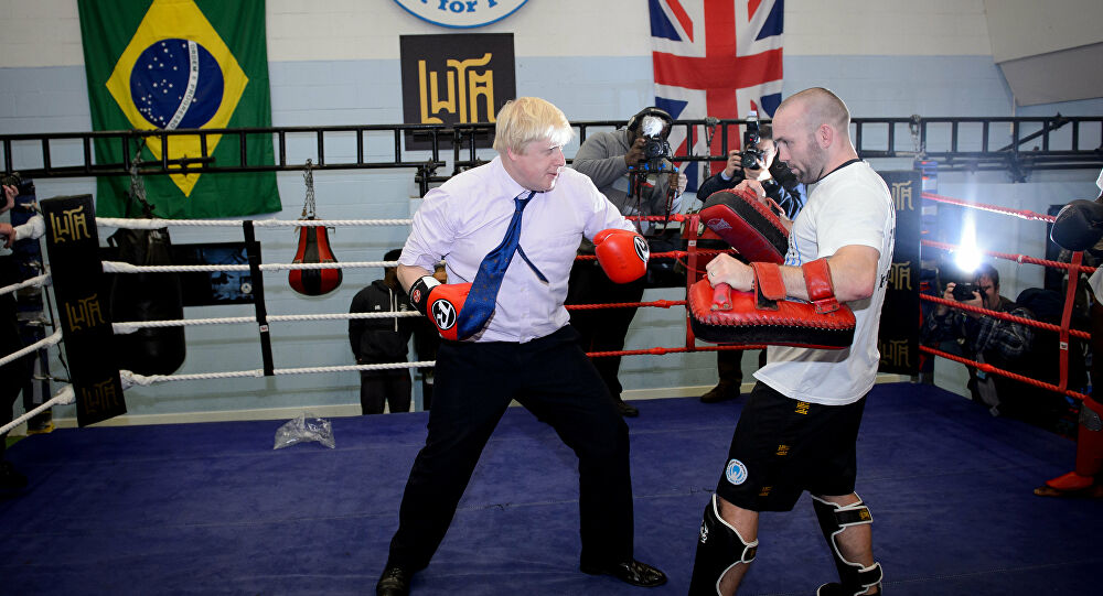 "I don't believe in gestures, I believe in substance" said Boris Johnson, about taking a knee.  #IDontBelieveInGestures