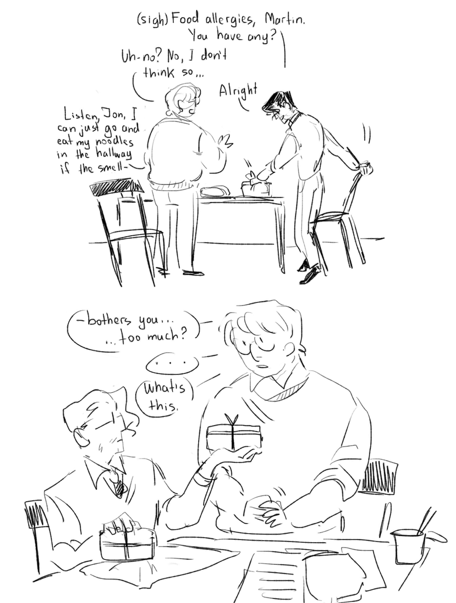 dont wanna finish it but bonding over food is one of my forever favorite tropes
#MagnusPod