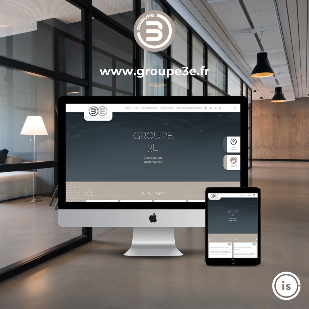 isWebdesign_com's tweet image. [Nos références 💻]

En 2019, l'agence a réalisé le site web vitrine du Groupe3E, cabinet spécialiste du conseil exclusif aux instances représentatives du personnel siégeant à Metz ! 🏢

Le site :
➡️ groupe3e.fr

#webagency #webdesign #digitalmarketing #metz #audit