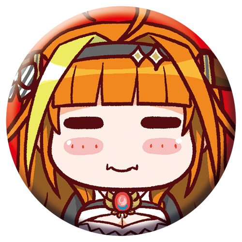 ホロクルでこんな感じの缶バッジを作ろうかなぁと 1 3 タマゴルビーのイラスト