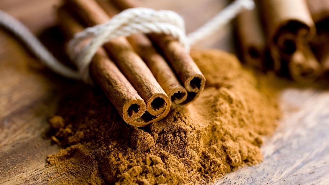 Cinnamon!This basic spice is great for stimulating circulation and blood flow, which brings oxygen and nutrients directly to the skin. Enjoy it in your tea, coffee or hot chocolate 