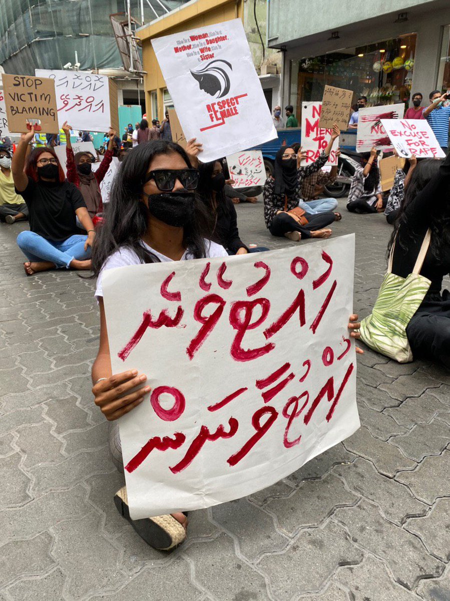 VocMaldives's tweet photo. Our message remains clear as ever. Thank you all who joined us today.
We will continue to march on. https://t.co/HzUxeMRODT