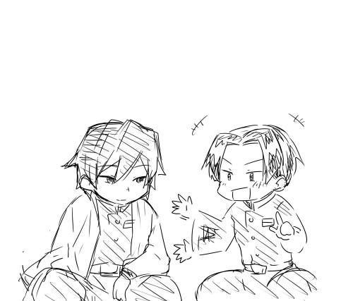 21巻読んだらどうしても描きたくなって... 