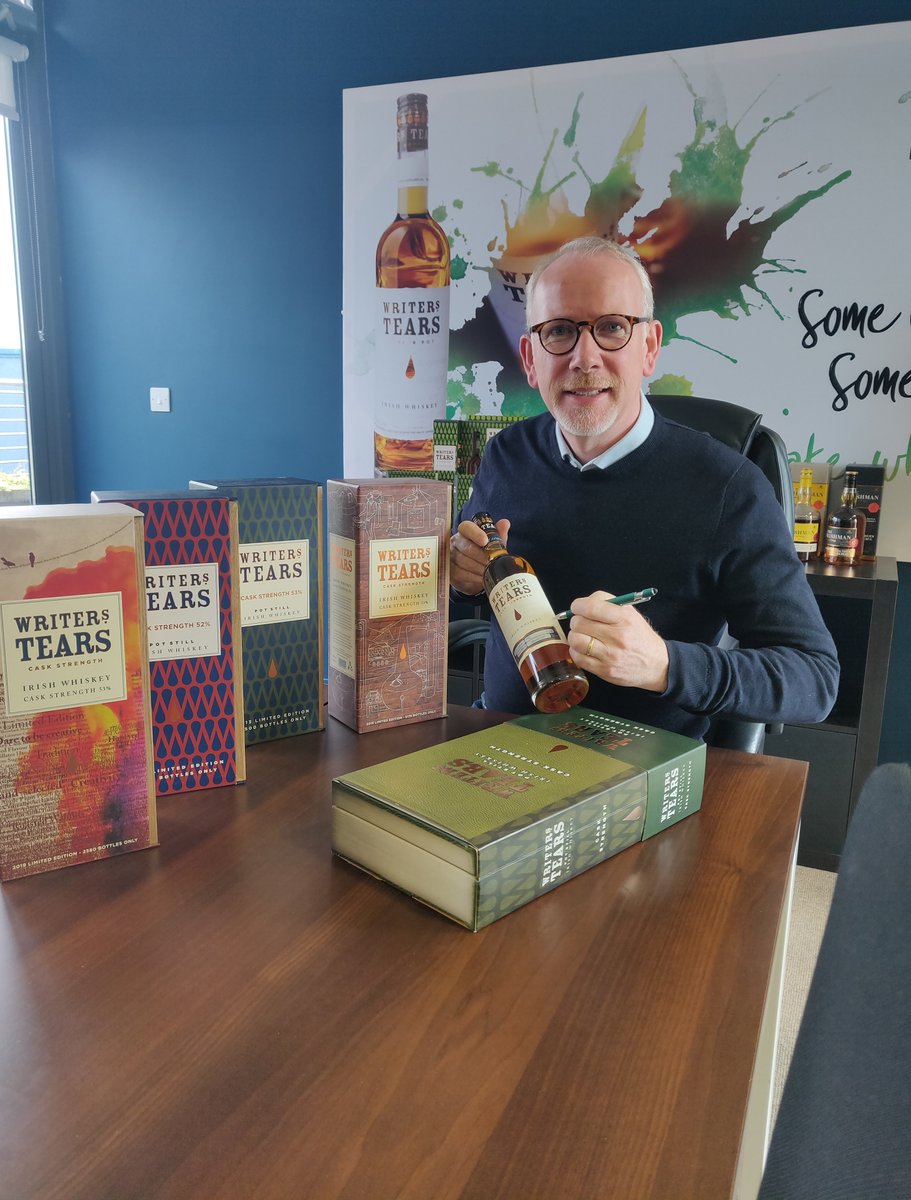 WalshWhiskey's tweet photo. Bernard Walsh busy signing bottles for Thursday's raffle in aid of @JackandJillCF 

If you want to donate to The Jack &amp; Jill Foundation and go into the draw for a complete set of Writers' Tears Cask Strength, click the link 🥃 https://t.co/Tq6zbt4S1l

#DrinkResponsibly https://t.co/HTGm1thPsN