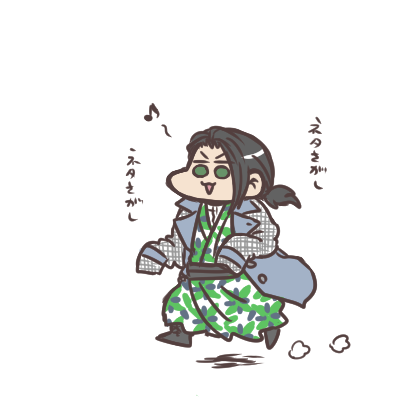 (※某ドラマらくがき)今回出番のなかった特派員 