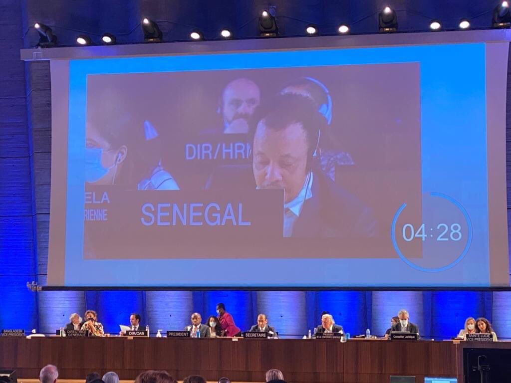 Le Sénégal à l’UNESCO tweet media