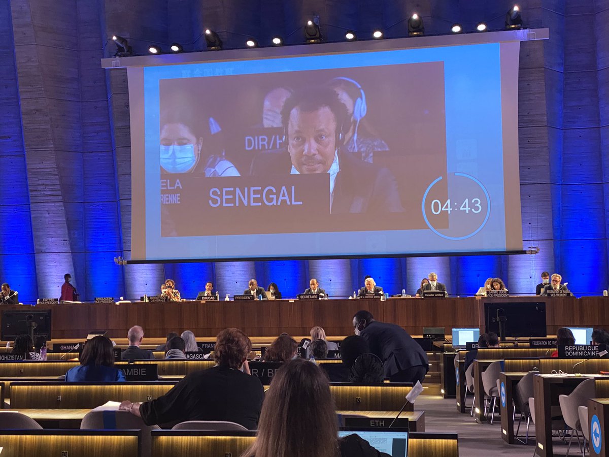 Le Sénégal à l’UNESCO tweet media
