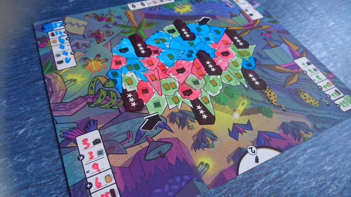 MissBayBee_de's tweet photo. Heute kam ein großes Paket mit Spielen für meine neue Brettspiel AG an und die Großen haben sich direkt Spiele ausgesucht, die sie ausprobieren wollten.
Am besten angekommen ist #ComboColor danach #NoReturn und eher schwierig war #DiceAcademy. https://t.co/WP0pQph6Ee