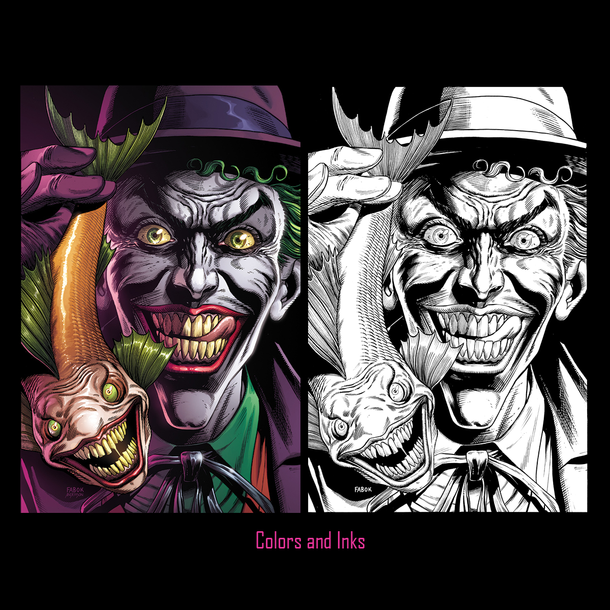 pic Evil Smile Drawing Reference jason fabok sur twitter sorta in