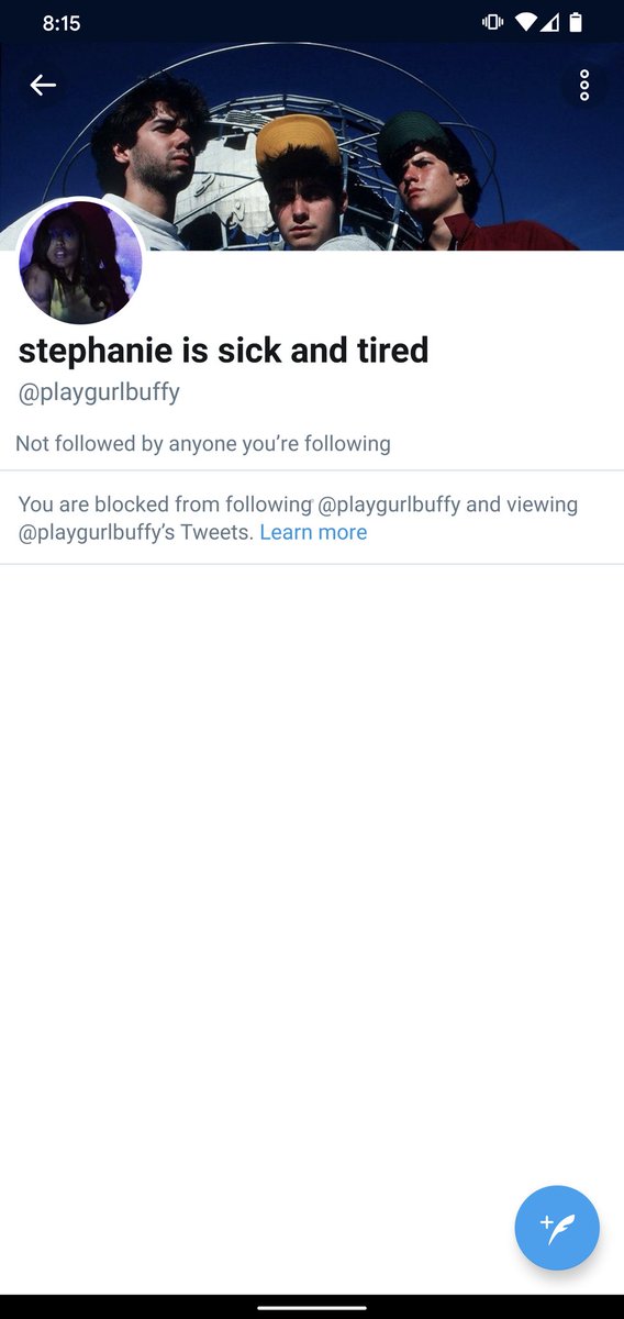RecycledProduce's tweet photo. @playgurlbuffy @Complex @_lilderick Lmaooooo bitch blocked me 😂😂 https://t.co/wZVdbmQSQ0