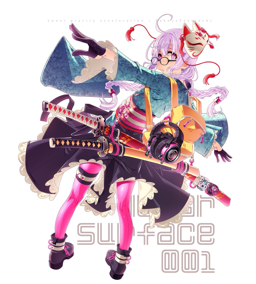 オリジナルイラスト同人誌 表紙 