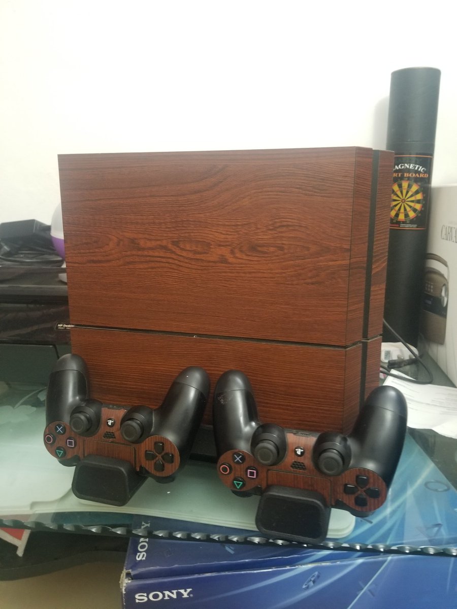 avishwakarmadev's tweet photo. #wodden skin on my #PS4 looks #amazing
@PlayStation @Sony https://t.co/SzzOdbx6DW