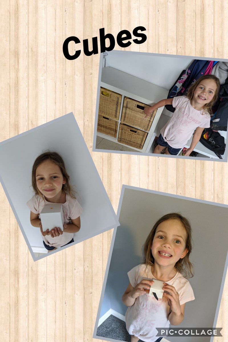 SarahMJ82's tweet photo. Our 3D shape hunt @CoedEvaYearR https://t.co/RzgNXCkxSe