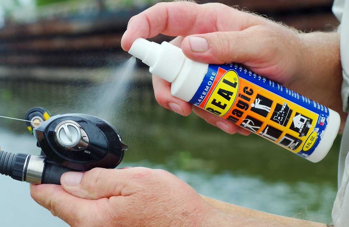 Protect your line from UV rays with Real Magic. Also, increase your casting distance too!