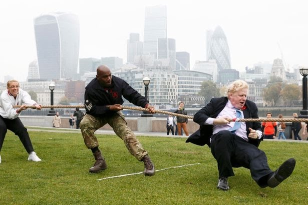 "I don't believe in gestures, I believe in substance" said Boris Johnson, about taking a knee.  #IDontBelieveInGestures