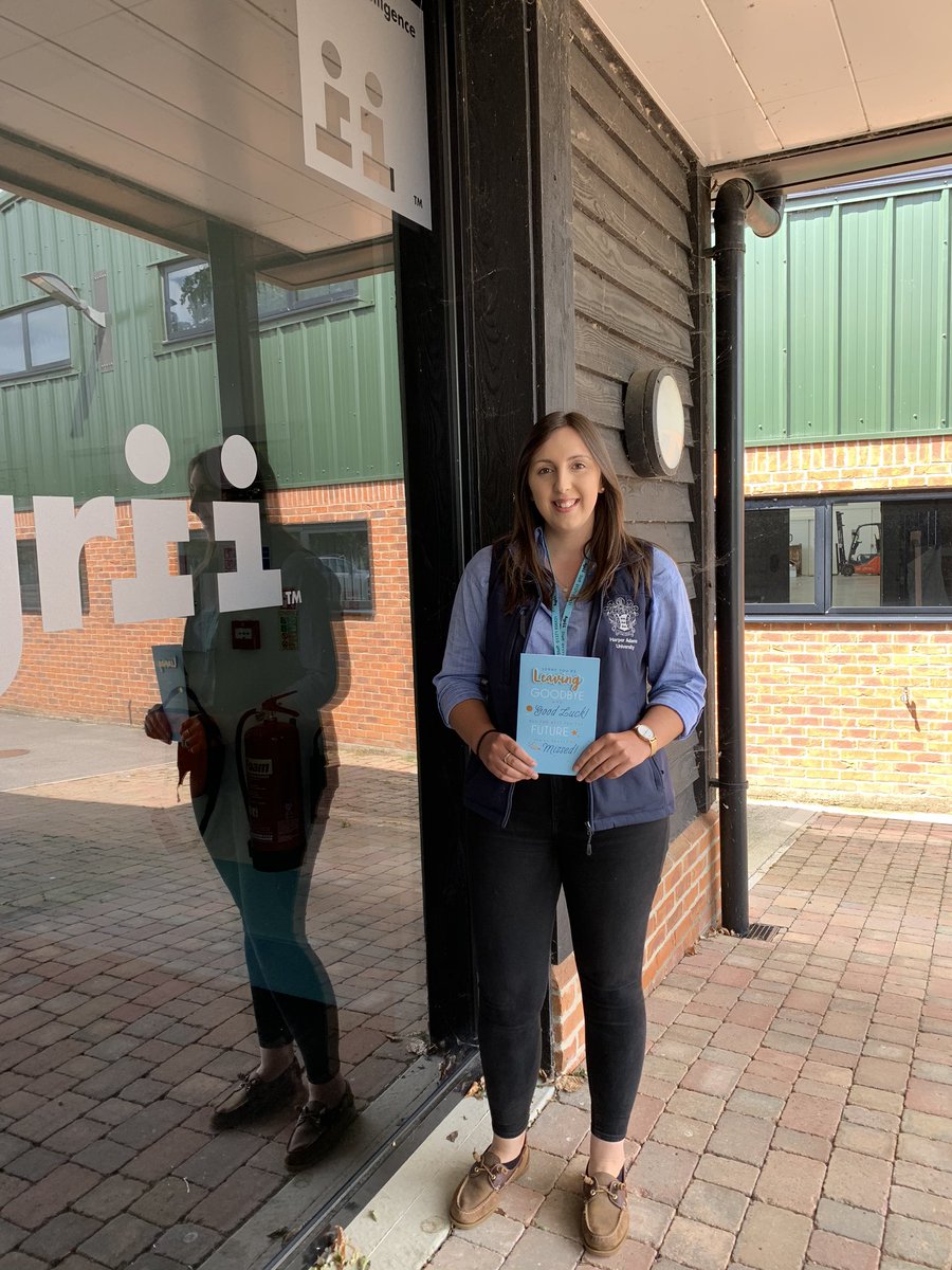 A sad day at Throws Farm as we say a fond farewell to our <a href="/HarperAdamsUni/">Harper Adams University</a> scholar, Poppy Bunting, as her placement year comes to an end. A big thank you for all her hard work within the seed and R&amp;D teams and we wish her good luck for her final year at uni!