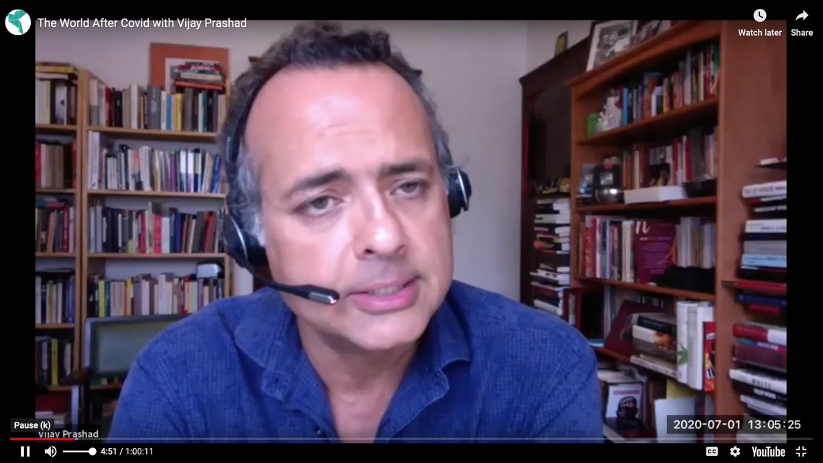 JustWorldEd's tweet image. Did you miss @helenacobban&apos;s webinar Wed with @vijayprashad? No worries. That video &amp;amp; videos w/ @rfalk13, @medeabenjamin, @billfletcherjr are all in our growing library of &quot;World After Covid&quot; resources, here: bit.ly/WAC-resources. #LearnAndEnjoy!