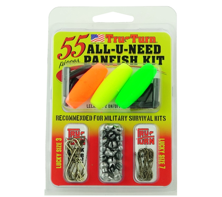 Take the family fishing this weekend with Tru Turn's ALL-U-NEED kit!