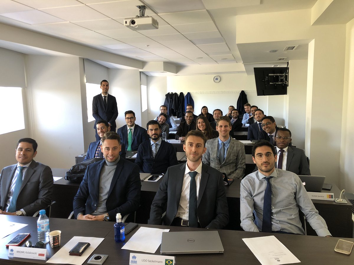 USeckelmann's tweet photo. On this day, one year ago, I concluded the first part of my masters in International Sports Law in @ISDEmasters - Madrid. Amazing adventure 🙏 https://t.co/hPV5GGab37