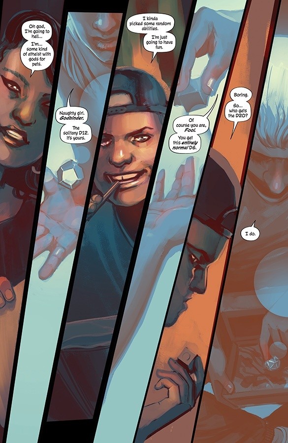 UPManiaOfficial's tweet photo. #FunFilledFridays What happens when you cross Jumanji with D&D? You get DIE! This comic written by @kierongillen and drawn by @HansStephanie is a well thought out tale of fantasy, personal drama and adventure. #diecomic #dierpg #UPMania #Osochanreviews https://t.co/vSNKuk1Fqj