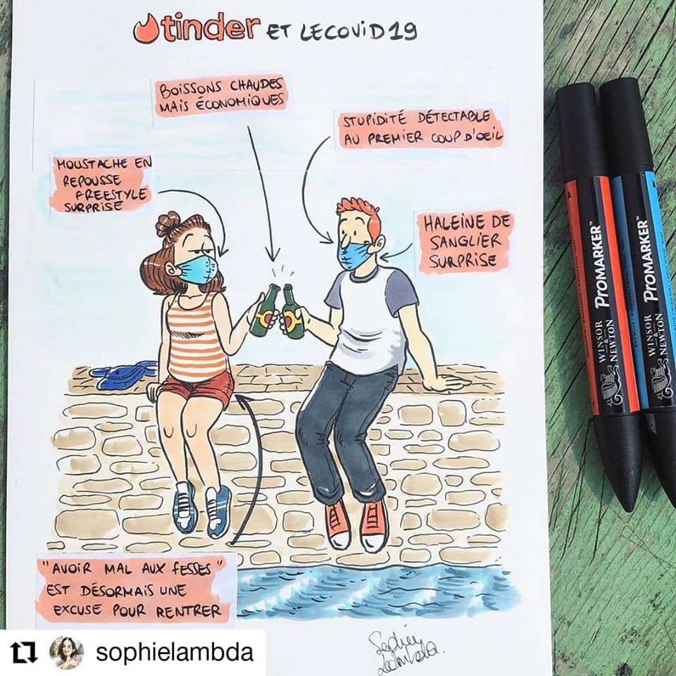 Romantic_Agency's tweet photo. Quand le #covid19 change complètement notre routine de #dating 😂Aucun souci de #mauvaisehaleine avec le #masque et avec #romanticagency @SophieLambda bravo!
Filez vite installer l'app (https://t.co/iJucPaMYpA) ❤❤ https://t.co/X75aHSSItF
