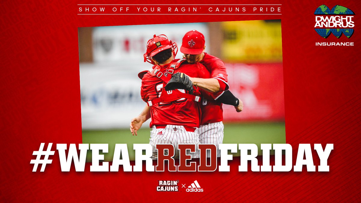 RaginCajuns's tweet image. #WearRedFriday 
#GeauxCajuns 
#Forever36