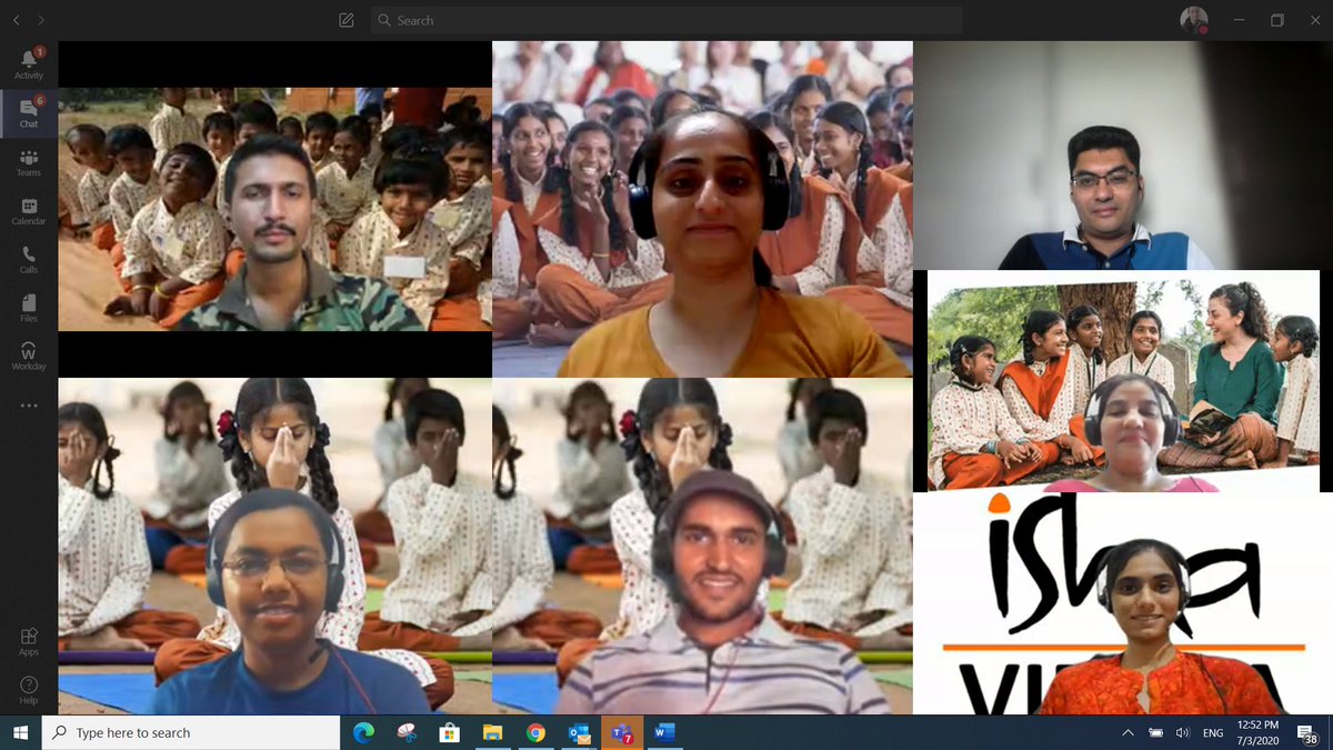 DRkanala's tweet photo. "One of the greatest gifts you can give is your TIME"
In this pandemic time, we give our time by doing virtual volunteering..!!
#workingAtTR
#BeYouAtTR
#IshaVidhya
@thomsonreuters 
@TRFoundationCSR 
@ishavidhya https://t.co/RsaV7Gu49s