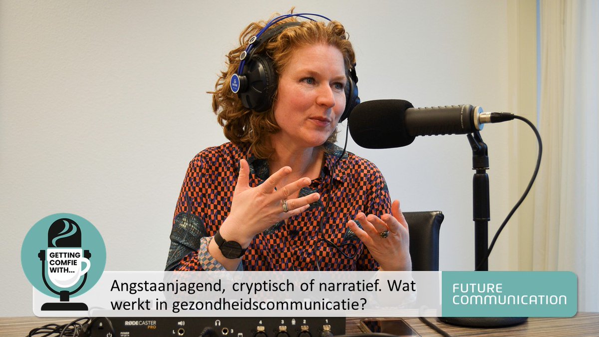 FutureComm_'s tweet image. ‘Getting comfie with…’ is de #podcast voor en over #communicatieprofessionals. Deze keer over gezondheidscommunicatie. Lekker actueel! Check maandag onze website of jouw favoriete podcastapp.  
#communicatie #inspiratie