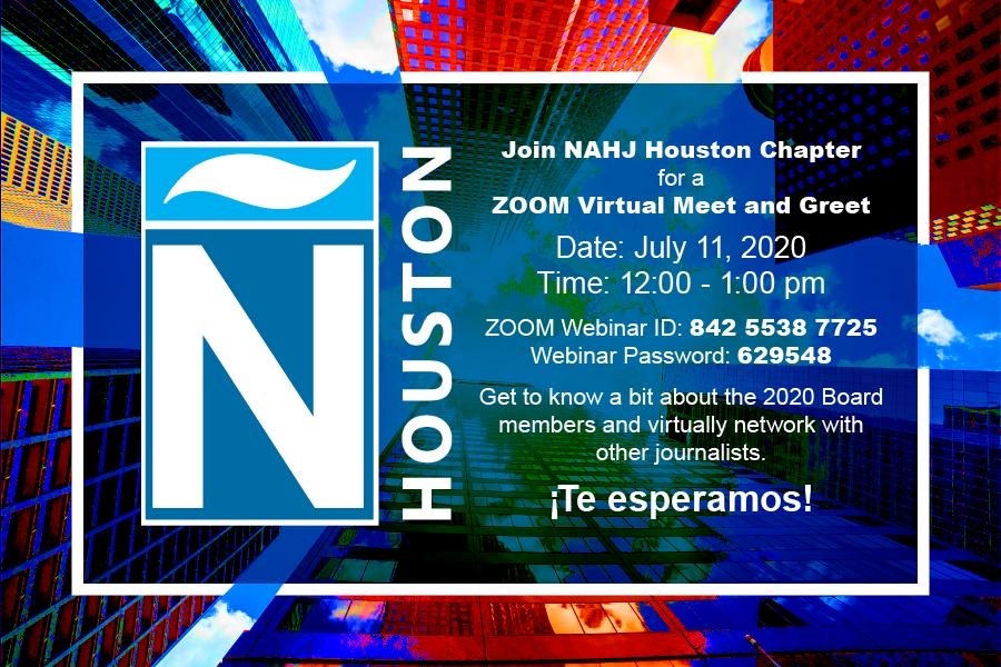 SAVE THE DATE: July 11. We hope you join us for one hour. We want to hear from you! Now, more than ever, we need to support each other. #MasLatinosinNews #MoreLatinosInNews #HoustonNews #HoustonMedia
