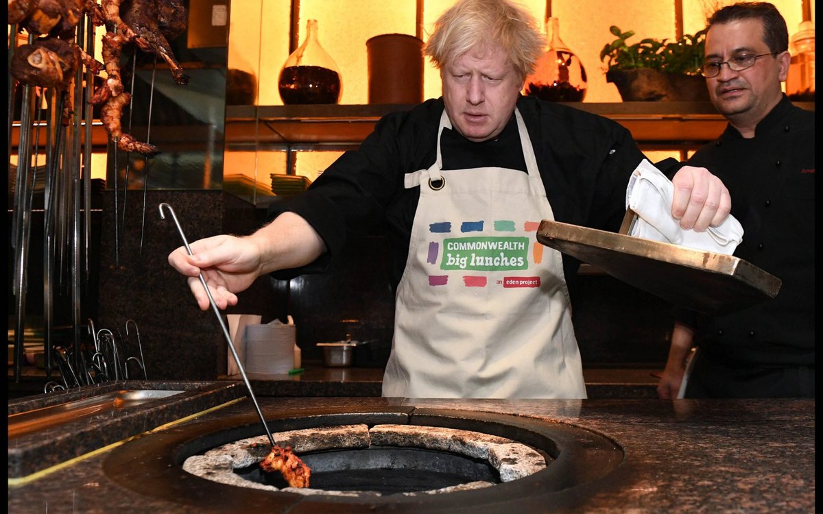 "I don't believe in gestures, I believe in substance" said Boris Johnson, about taking a knee.  #IDontBelieveInGestures