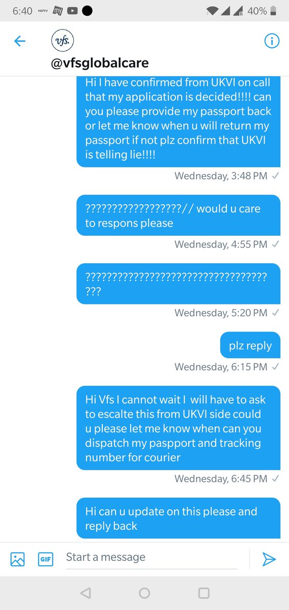 rskrocks135's tweet photo. @vfsglobalcare @VFSGlobal   

this is what pathetic VFS does they ask you to DM the details and they never reply back to DM  #banvfs @global_vfs https://t.co/3wpn6fgn5b
