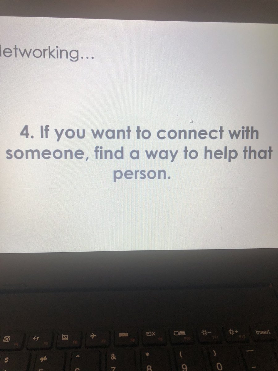 5Naureen's tweet photo. Networking: I can testify that @Arv_Kaushal does that. One of the first thing he had offered me was support with anything he could help me with. @NTLDBucks #ntdlbucks #ntdl https://t.co/ml90ooVuXI