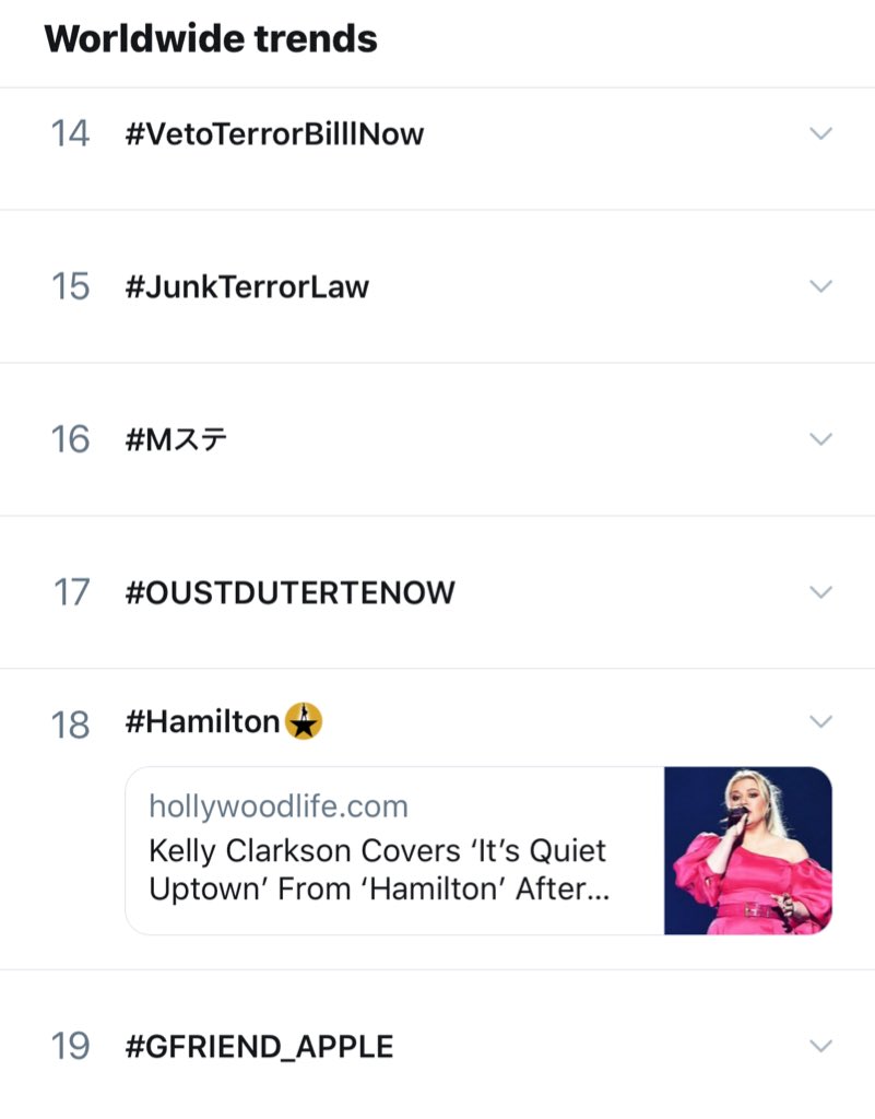 Due to political issues in the Philippines now, some PH-Buddies aren’t participating in the hashtag event.
#VetoTerrorBillNow 
#JunkTerrorLaw
#OUSTDUTERTENOW
are the trending topics in Philippines and worldwide alongside with #GFRIEND_APPLE. Please understand their current state