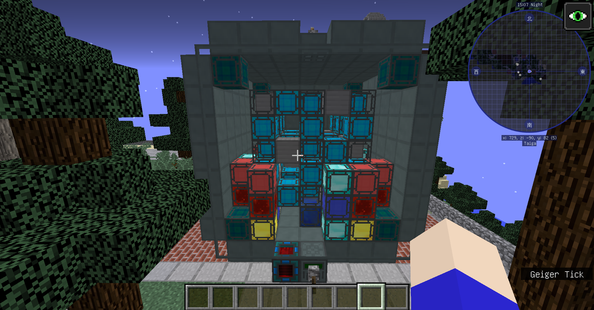 ST256_'s tweet photo. かなり効率のいい組み方だけども如何せんコストと電力が…
#Minecraft #マインクラフト #OmniFactory #NuclearCraft https://t.co/wbpxfELImi