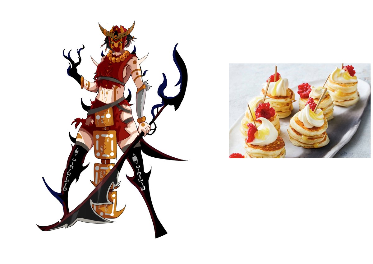 KaoruZm's tweet photo. Day 9 pancake
#nightmarebekery #ArtistOnTwitter #illustration #demidemon #conceptart #Demon #originalcharacter #originalart https://t.co/hqYEBq0wXE