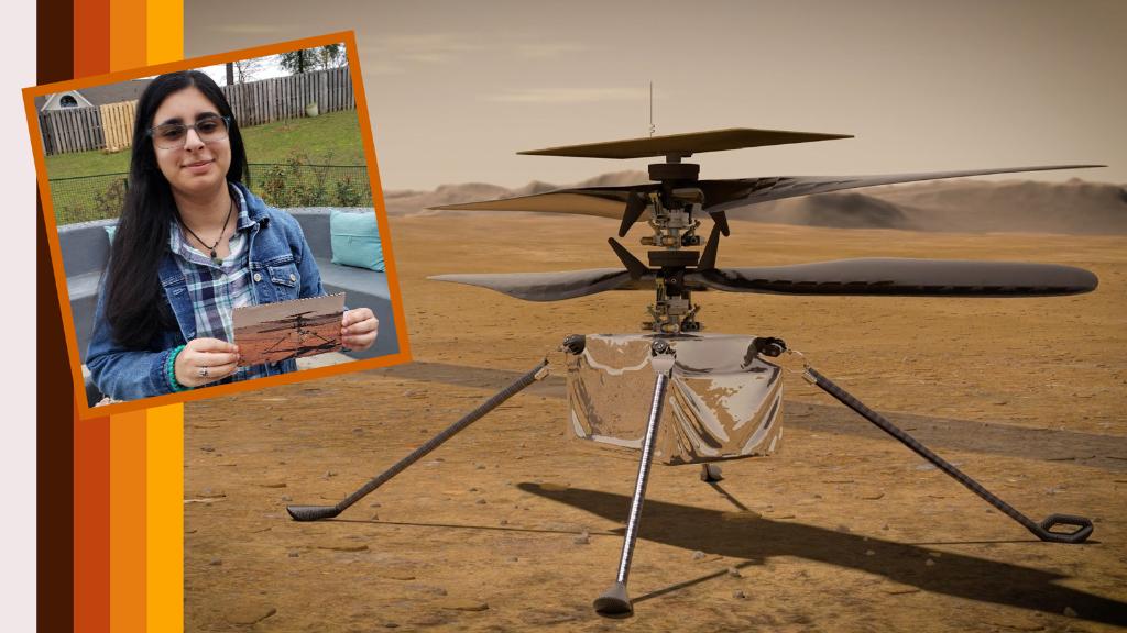 NASA_Marshall's tweet photo. When @NASAPersevere takes off for Mars later this summer, it will carry Ingenuity, the first helicopter to fly on another world – named by Alabama high school student Vaneeza Rupani >> https://t.co/wZRo5KicMY https://t.co/xUxksOmF42