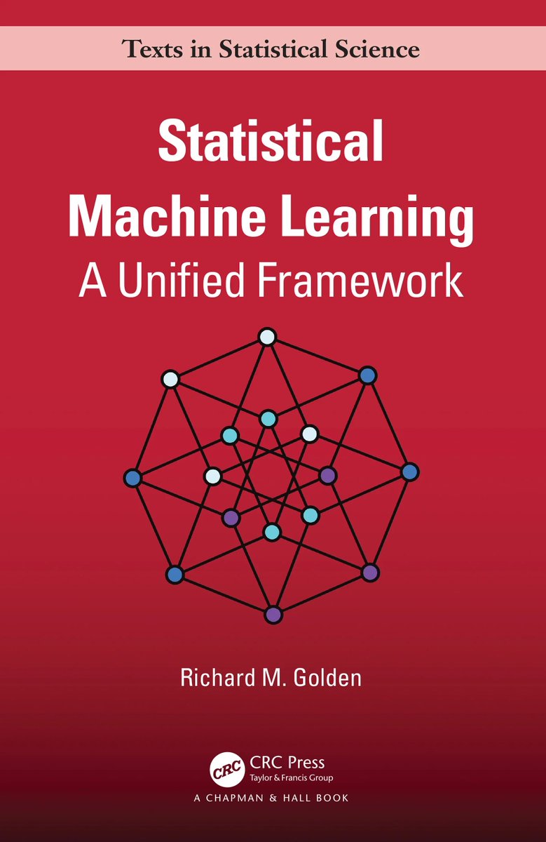RobCalver5's tweet photo. Lovely new book on #StatisticalMachineLearning by @lm101talk publishing this month from @CRC_MathStats. #DataScience #rstats #python #machinelearning #statistics @crcgrubbsd @CRCPress @tandfSTEM @CRC_CompSci https://t.co/6LoVLkAuRT