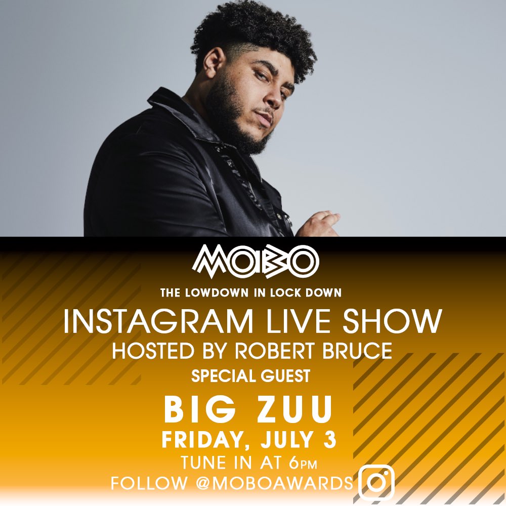 MOBOAwards's tweet photo. Set your reminders for 6 PM‼️ On today’s episode of #LowdownInLockdown, @RobBruceK will be catching up with @yewande_biala and @ItsBigZuu 🙌🏾👏🏾

Join us on IG Live as we reflect on their personal journeys and cover some of the hottest trending topics 👇🏾👇🏾
https://t.co/pUrnHH0EXB https://t.co/4GofufXY7z