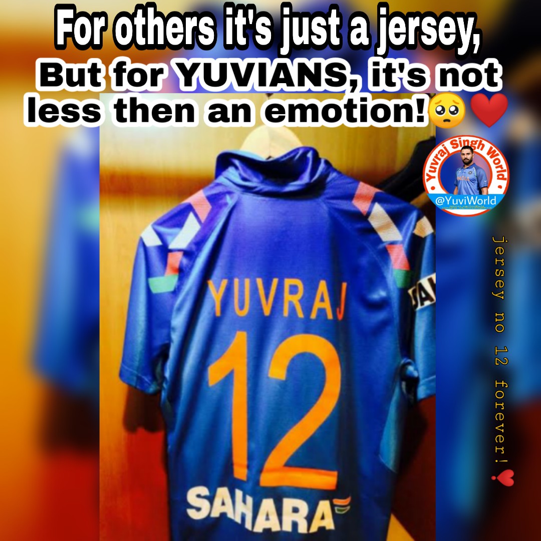 yuvi jersey
