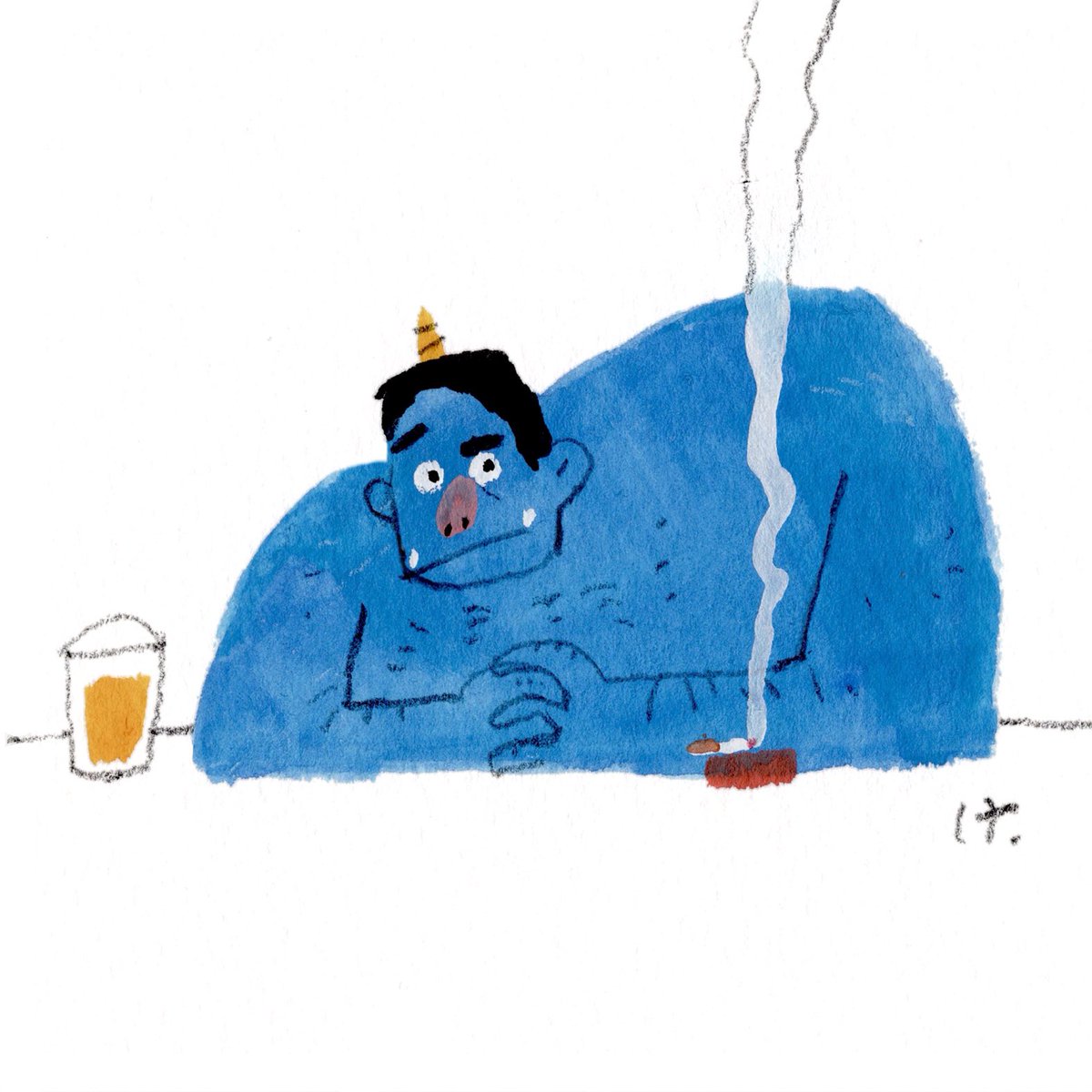 「」|飯田研人 Kento IIDAのイラスト