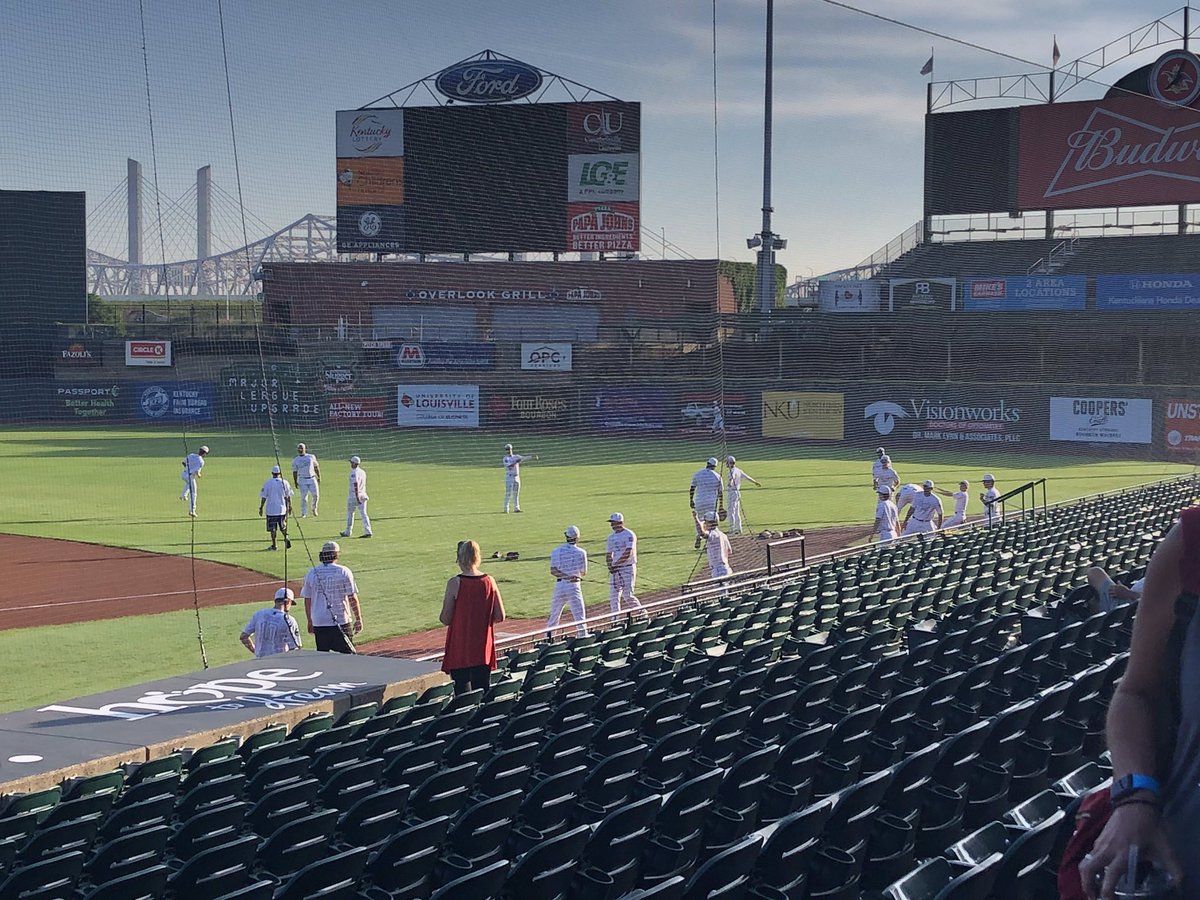 DBacksEliteOrg's tweet photo. Louisville Slugger Field is awesome!!!!!! @PastimeBaseball https://t.co/xBMx863jVa