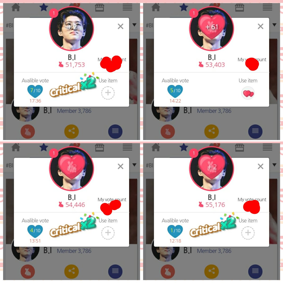 Everyone_1317's tweet photo. @khb131_Global When im use bundle, i didnt get critical☹
Mr Critical,you dont wanna friend with me today 😭😭
#HanbinMode #Hanbin #KimHanBin #BI https://t.co/8eNj7OI9xS